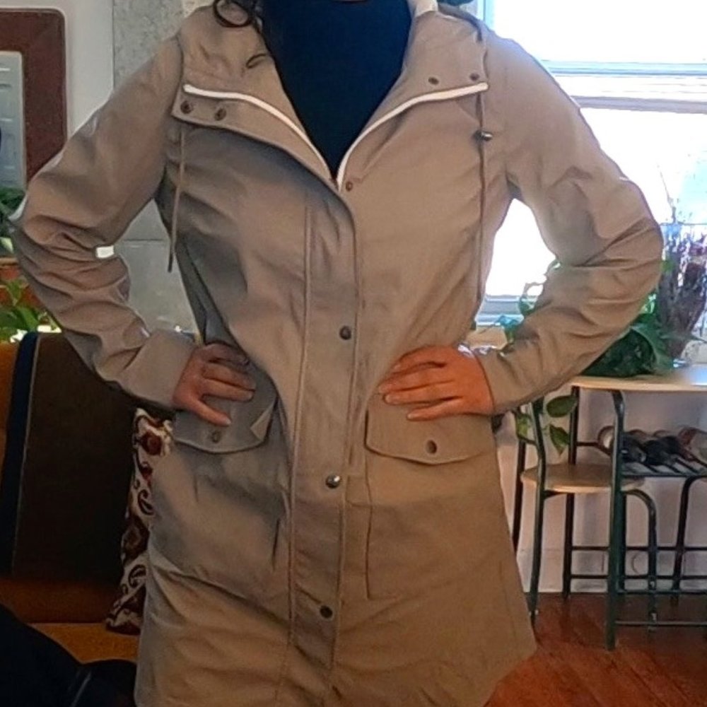 Levi's Lightweight Fishtail Rain Anorak Parka Jacket